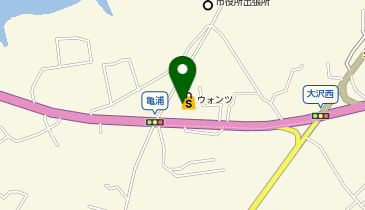 ワッツウィズ宇部亀浦ウォンツ店の地図画像