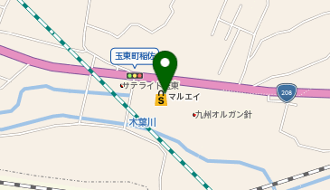 ワッツウィズ玉東マルエイ店の地図画像