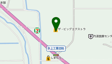 ワッツ 氷上ザ・ビッグ店の地図画像