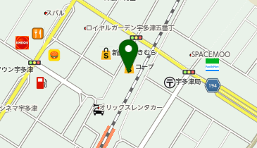 ミーツ宇多津コープ店の地図画像