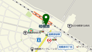 ワッツセレオ相模原店の地図画像