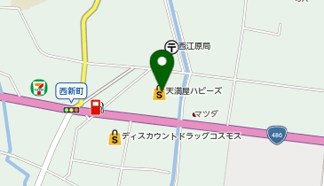 ワッツウィズ井原ハピーズ店の地図画像