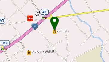 ワッツウィズ 三島ハローズ店の地図画像