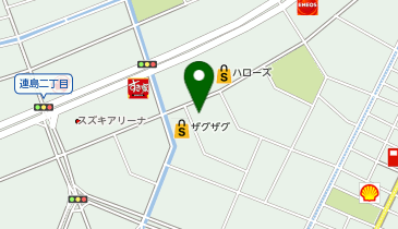 ワッツ 連島ハローズ店の地図画像