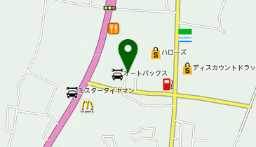ワッツ仏生山ハローズ店の地図画像