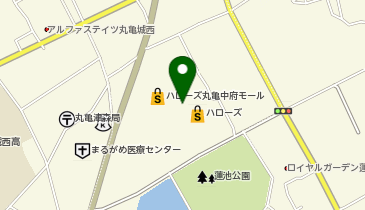 ワッツ丸亀中府ハローズ店の地図画像
