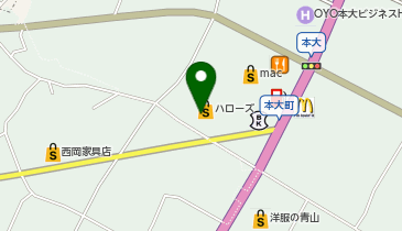 ミーツ観音寺ハローズ店の地図画像