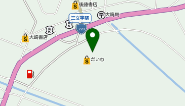 100円ショップ大和大崎店の地図画像