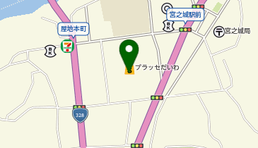 ミーツ宮之城プラッセだいわ店の地図画像