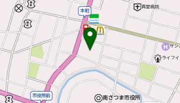 ミーツ加世田店の地図画像