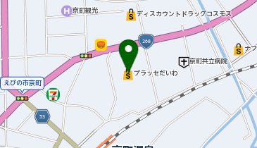 ワッツウィズえびのだいわ店の地図画像