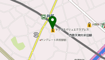 ワッツウィズ井尻駅前マックスバリュ店の地図画像