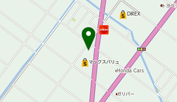 ワッツ都北店の地図画像