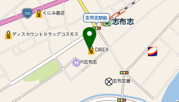 ミーツ志布志アピア店の地図画像