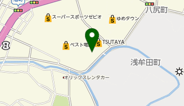 ワッツ夢タウン別棟店の地図画像