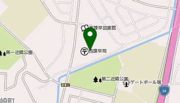 ワッツ西諫早店の地図画像