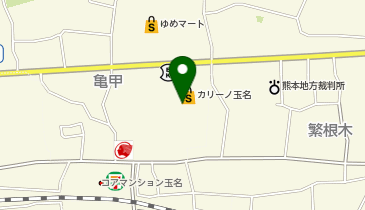 シルク玉名カリーノ店の地図画像