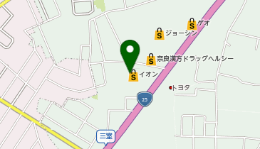 ミーツいかるがイオン店の地図画像