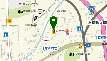 ワッツウィズ 石橋パレット店の地図画像