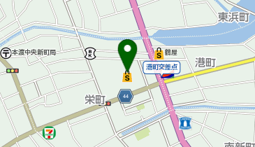 ワッツ本渡サンリブ店の地図画像