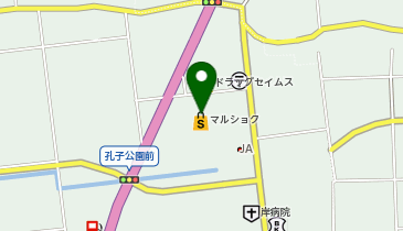 ワッツウィズ泗水マルショク店の地図画像