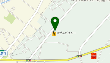ワッツウィズ川越天沼オザムバリュー店の地図画像