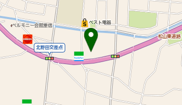 ドラッグストアコスモス 東温店の地図画像