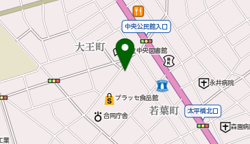 ドラッグストアコスモス 若葉店の地図画像