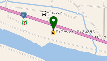 ドラッグストアコスモス 久世店の地図画像