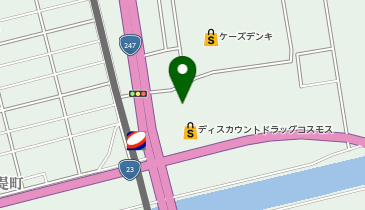 ドラッグストアコスモス 道徳橋店の地図画像