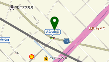 ドラッグストアコスモス 大矢知店の地図画像