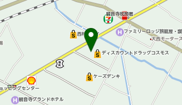 ドラッグストアコスモス 坂本町店の地図画像