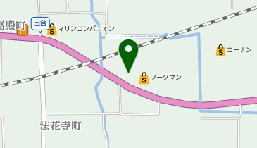 ドラッグストアコスモス 出合店の地図画像