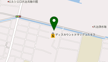 ドラッグストアコスモス 大治店の地図画像