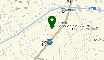 ドラッグストアコスモス 高知神田店の地図画像