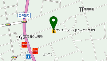ドラッグストアコスモス 川原崎店の地図画像