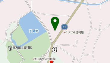 ドラッグストアコスモス 鴨方店の地図画像