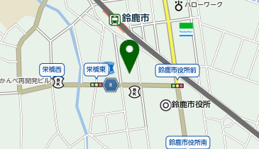 ドラッグストアコスモス 鈴鹿市役所前店の地図画像