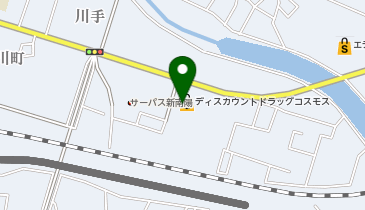ドラッグストアコスモス 川手店の地図画像