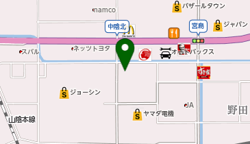 ドラッグストアコスモス 中陰店の地図画像
