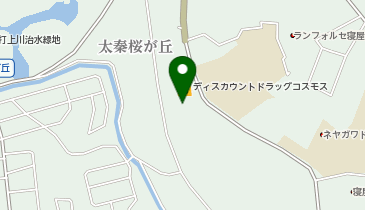 ドラッグストアコスモス 太秦桜が丘店の地図画像