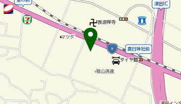 ドラッグストアコスモス 東津田店の地図画像