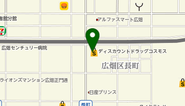 ドラッグストアコスモス 広畑店の地図画像