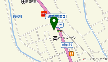 ドラッグストアコスモス 中通店の地図画像