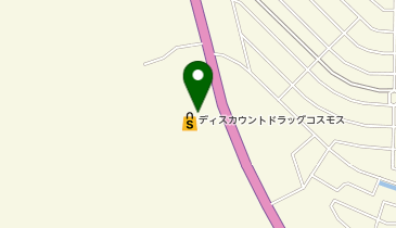 ドラッグストアコスモス 岩井店の地図画像