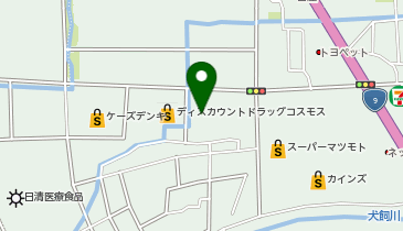ドラッグストアコスモス 大井店の地図画像