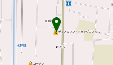 ドラッグストアコスモス 西浜店の地図画像