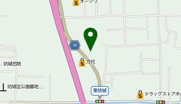 ドラッグストアコスモス 坊城店の地図画像