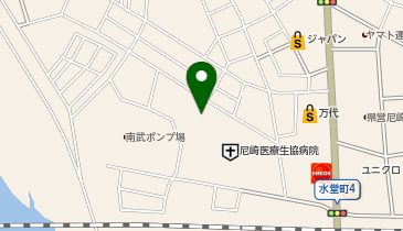 ドラッグストアコスモス 南武庫之荘店の地図画像