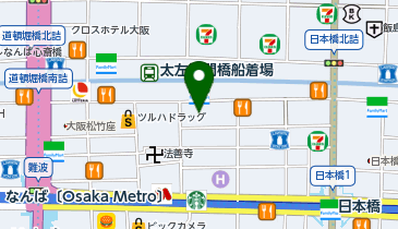 ドラッグストアコスモス 道頓堀店の地図画像